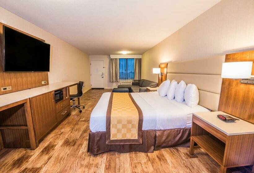 带大床的标准间, Travelodge By Wyndham Culver City
