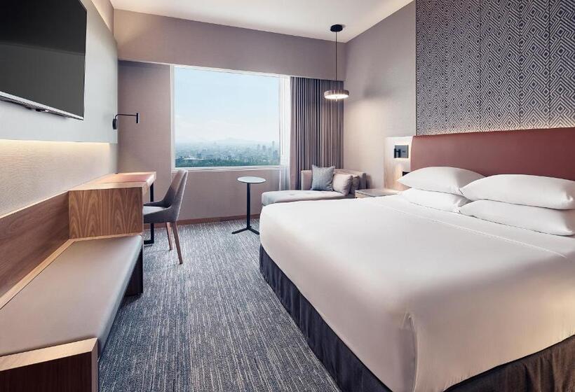 キングサイズベッドのクラブルーム, Hyatt Regency Mexico City