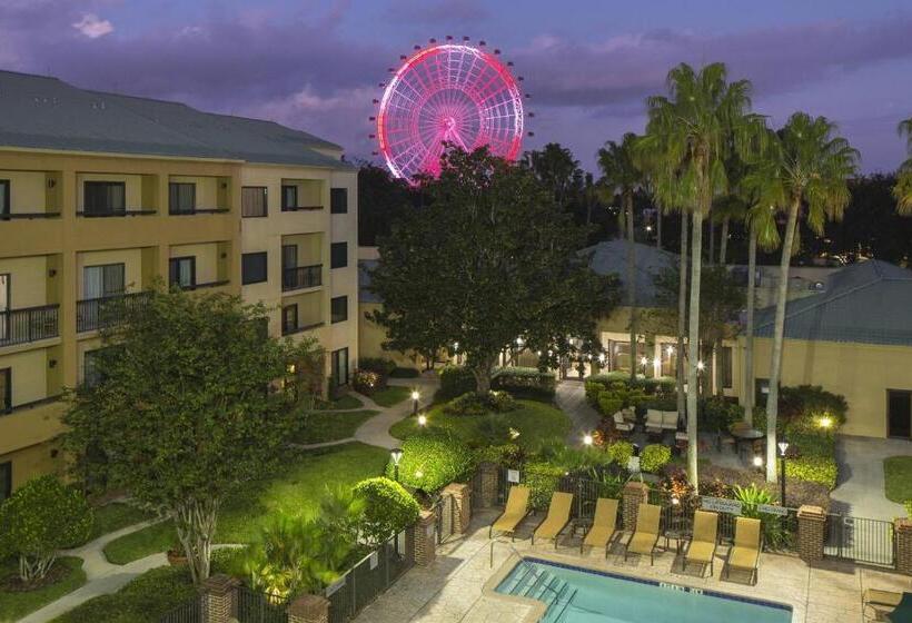 스탠다드 룸 풀장 전망, Courtyard Orlando International Drive/convention Center