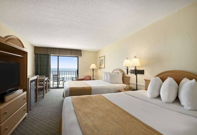 스탠다드 룸 더블 침대 2개, Days Inn By Wyndham Daytona Oceanfront