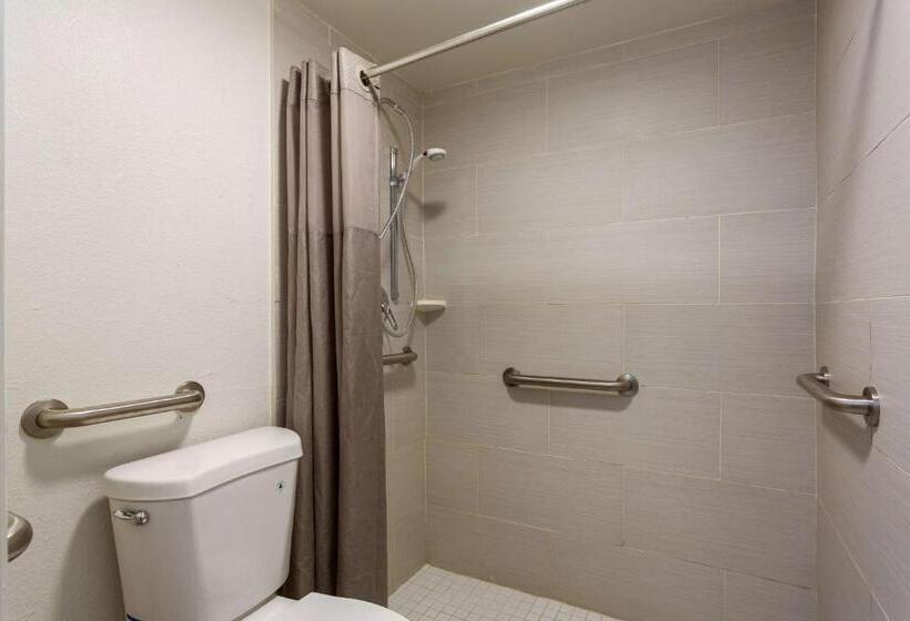 חדר סטנדרט מותאם לאדם עם מוגבלויות, Motel 6 Macclenny, Fl