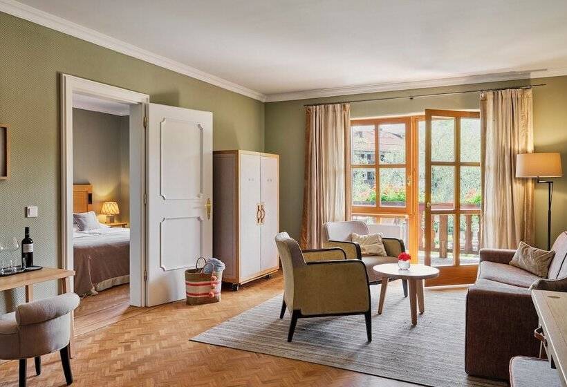 Klassische Suite, Spa & Resort Bachmair Weissach, Luxury Family Resort