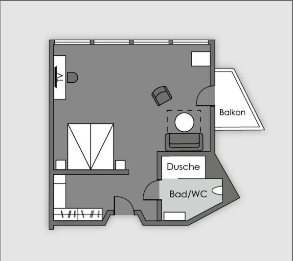 Номер Superior Вид на Море, Strandhotel Duhnen