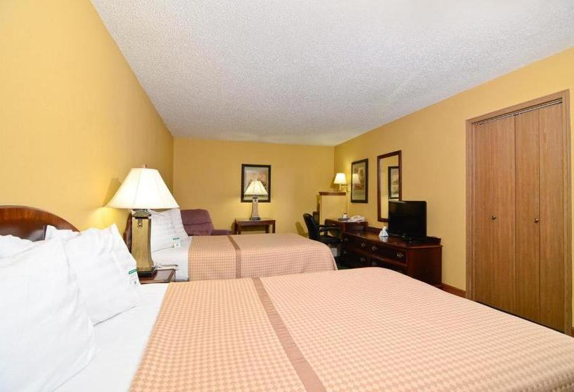 Номер Стандарт 2 Двуспальные Кровати, Americas Best Value Inn Iola