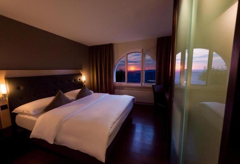 스탠다드 룸 파노라마 전망, Uto Kulm Car Free Hideaway In Zurich