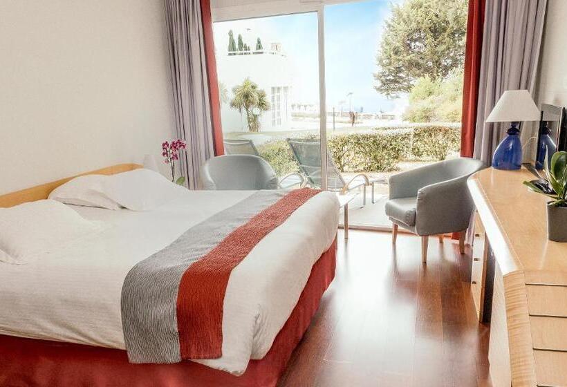 اتاق استاندارد با چشم‌انداز باغ, Alliance Pornic Hôtel Thalasso & Spa