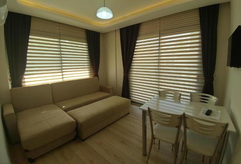 Апартаменты 1 Спальня с Балконом, Arti̇m Apart