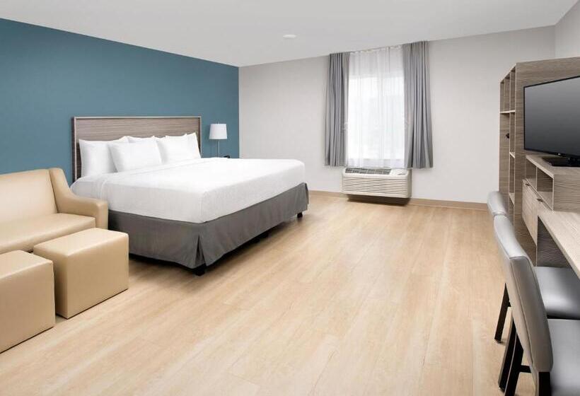 장애인을 위한 킹사이즈 침대 스탠다드 룸, Woodspring Suites Seattle Tukwila