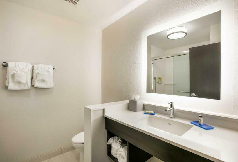 适合残疾人士使用的带超级大床的标准间, Holiday Inn Express & Suites Jacksonville   Town Center, An Ihg