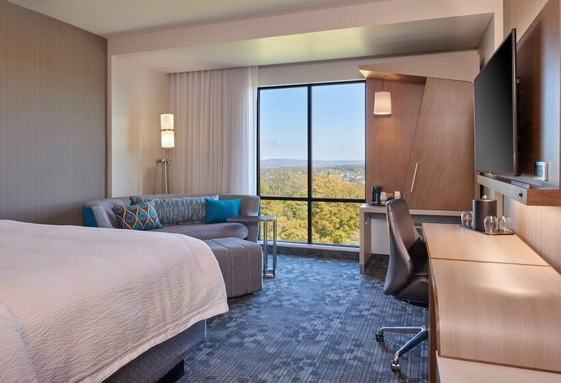 带2个双人床的标准工作室, Courtyard By Marriott Petoskey At Victories Square