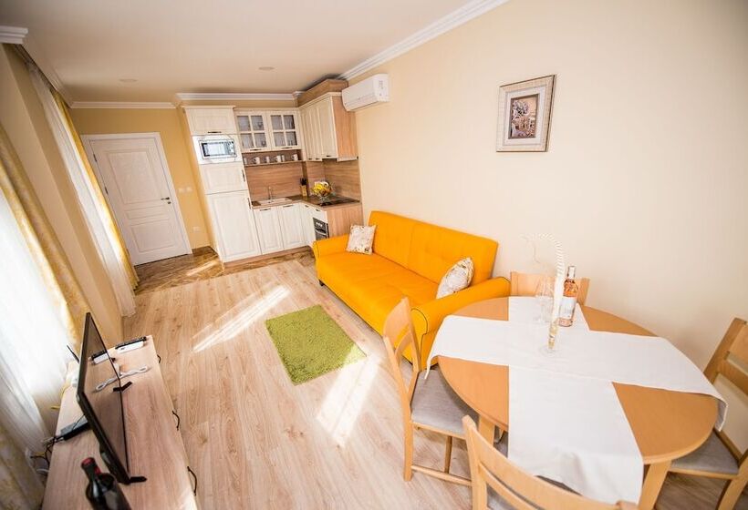 单卧家庭公寓, Burgas Beach Resort