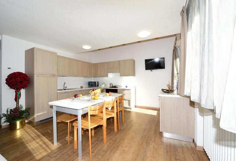 침실 2개 아파트, La Casa Al Noce