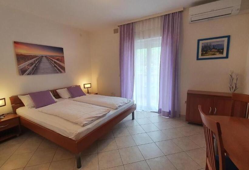اتاق استاندارد با بالکن, B&b Villa Maris