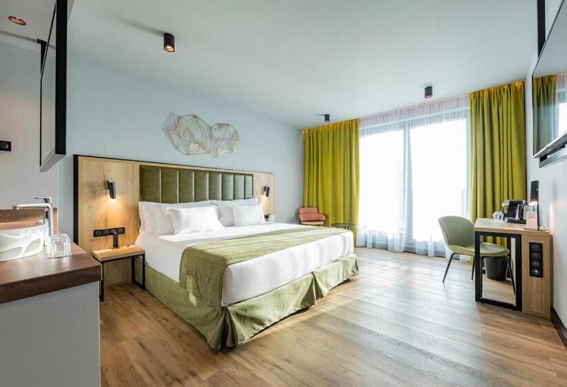 带观景的豪华间, Barcelo Budapest