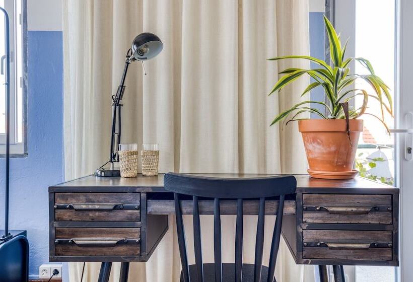 غرفة ديلوكس, Mute Hostel Milfontes