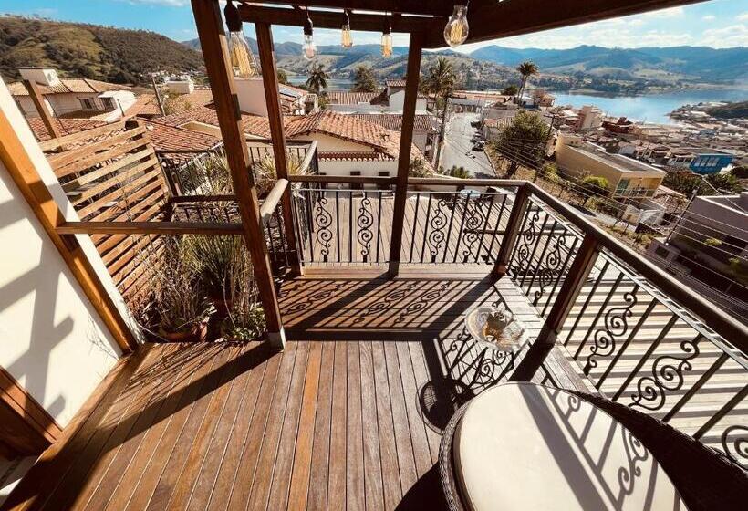 Suite with lake view, Pousada Quintal Da Lua