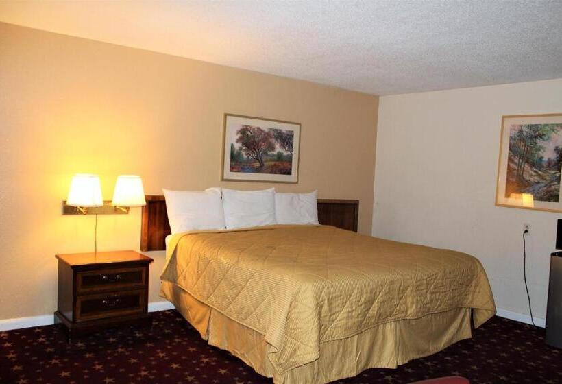 带大床的标准间, Cascades Motel   Chattanooga