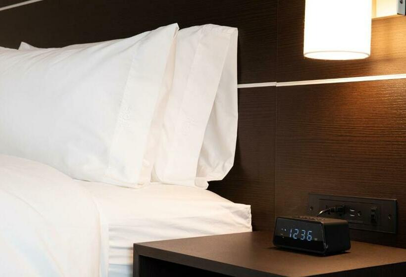 适合残疾人士使用的带超级大床的标准间, Holiday Inn Express & Suites   Romeoville   Joliet North, An Ihg