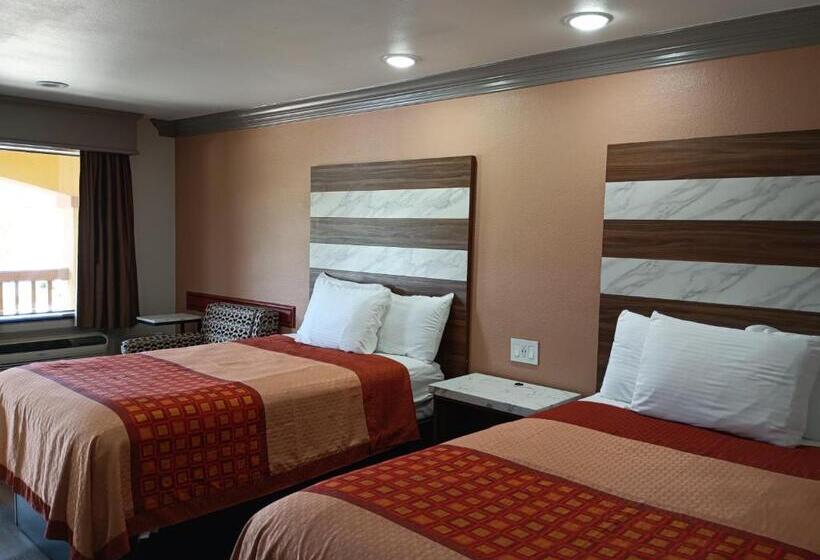 ２ダブルベッドのスタンダードルーム, Americas Best Value Inn & Suites Alvin/houston