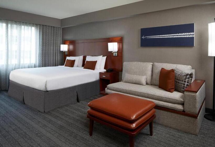 اتاق استاندارد با تخت بزرگ, Courtyard By Marriott Los Angeles Lax/century Boulevard