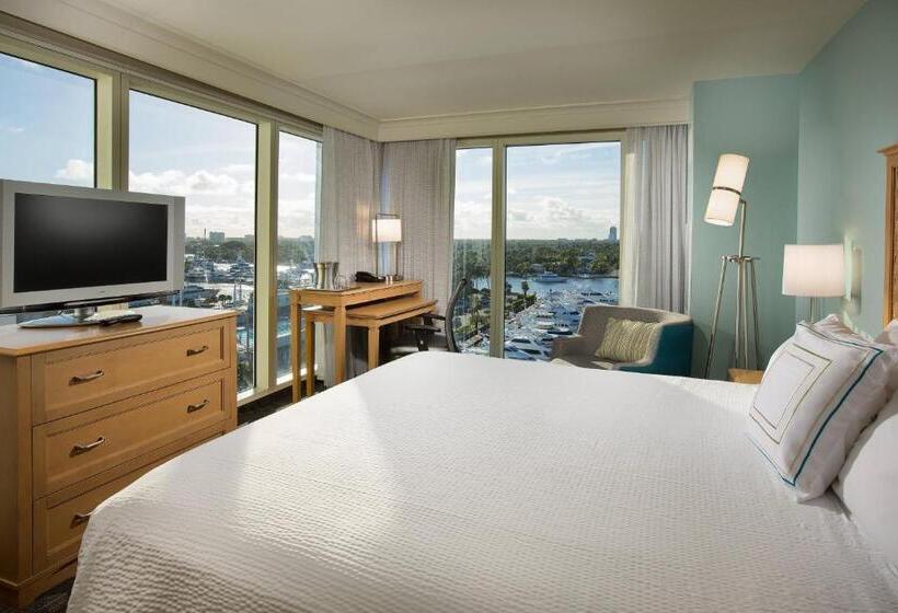 シングルデラックスルーム, Courtyard by Marriott Fort Lauderdale Beach