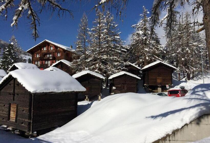 Familjerum Bergsutsikt, B&b Haus Granit Saas Grund