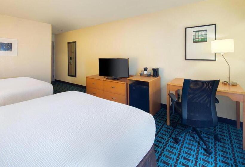 Standaardkamer met 2 Tweepersoonsbedden, Fairfield Inn & Suites Indianapolis Airport