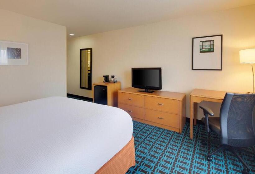 Standaardkamer met Kingsize Bed Aangepast voor Gehandicapten, Fairfield Inn & Suites Indianapolis Airport