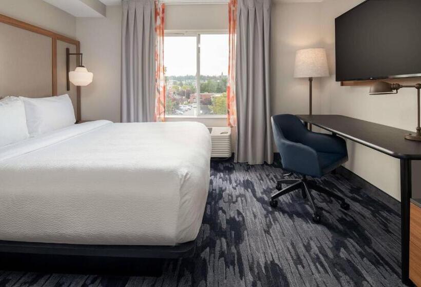 스탠다드 룸 킹사이즈 침대, Fairfield Inn Spokane Downtown