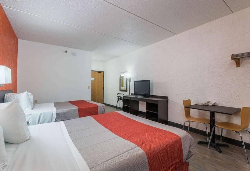 Pokój Standard 2 Łóżka Małżeńskie, Motel 6 Bridgeview, Il