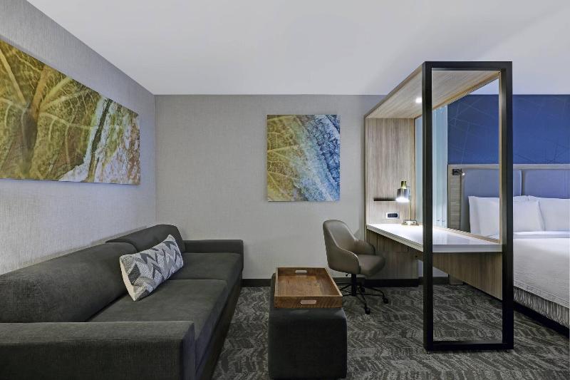 带皇后床的套间, Springhill Suites By Marriott Palm Desert