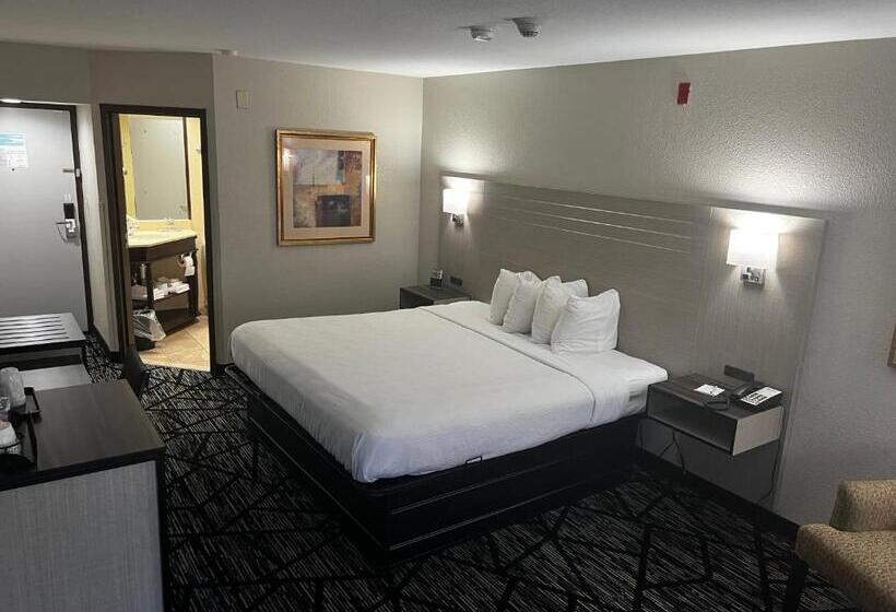 스탠다드 룸 킹사이즈 침대, Baymont By Wyndham Monroe Ohio