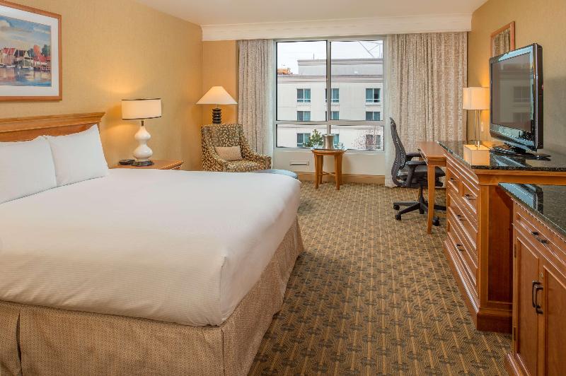 Quarto Standard Cama King, Hilton Seattle Airport & Conference Center