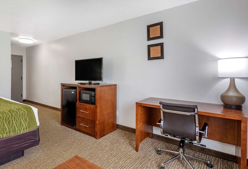 带大床的套房, Comfort Inn Brownsville I40