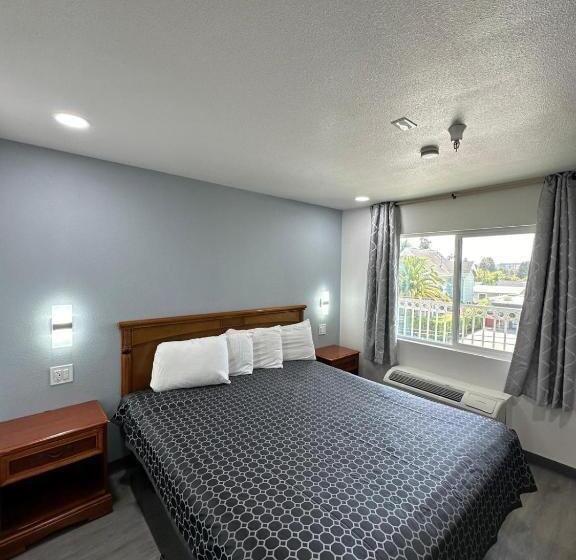 带大床的标准间, Motel Santa Cruz