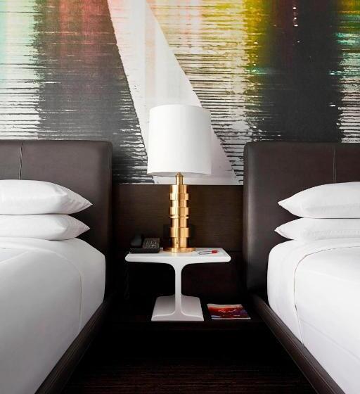 ２ダブルベッドのスタンダードルーム, New York Marriott At The Brooklyn Bridge