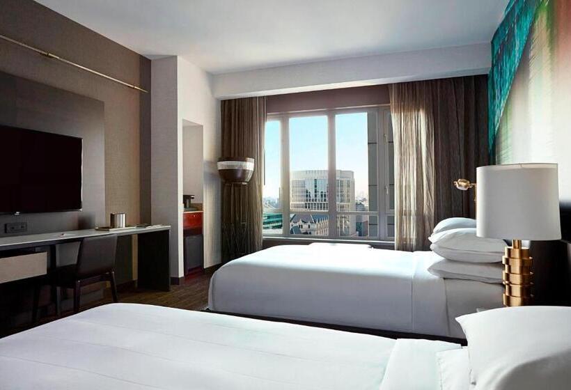景色の見えるデラックスルーム, New York Marriott At The Brooklyn Bridge