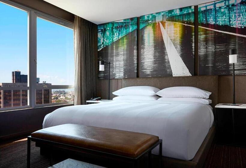 キングサイズベッドのスイートルーム, New York Marriott At The Brooklyn Bridge