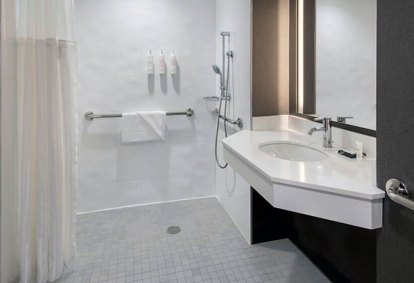 ２ダブルベッドのスタンダードルーム, New York Marriott At The Brooklyn Bridge