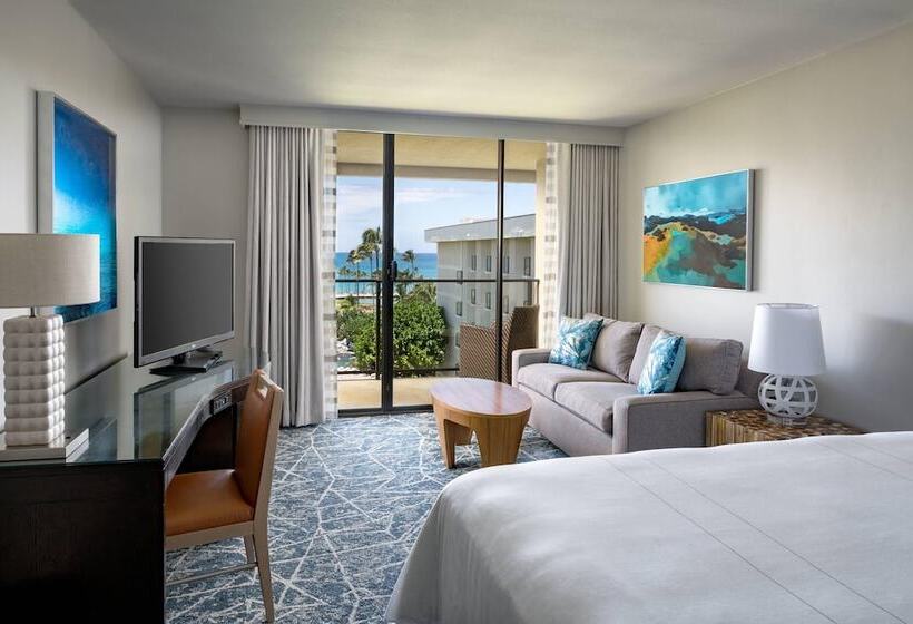 Номер Стандарт Двуспальная Кровать Вид на Море, Waikoloa Beach Marriott Resort & Spa