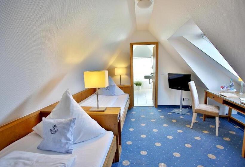 Номер Стандарт Вид на Море, Anker S Hörn   Hotel & Restaurant Auf Der Hallig Langeness
