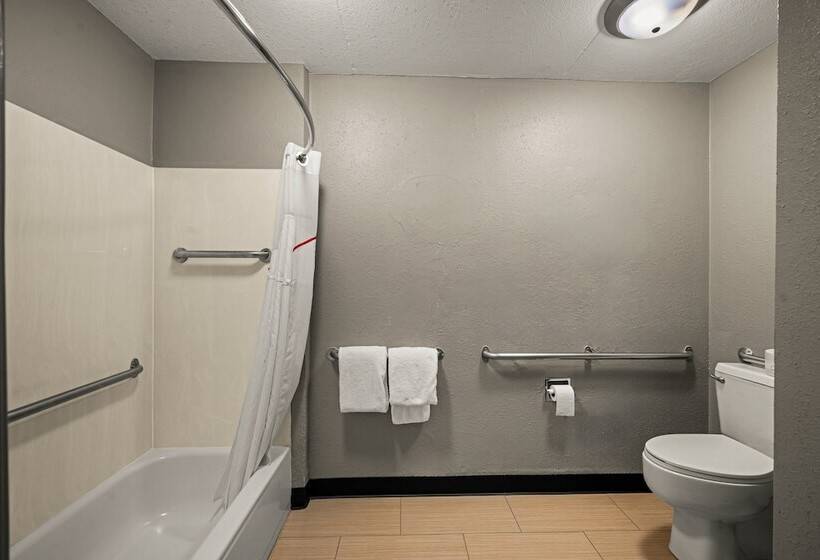 Номер Deluxe Адаптированный для Инвалидов, Red Roof Inn Detroit  Royal Oak/ Madison Heights