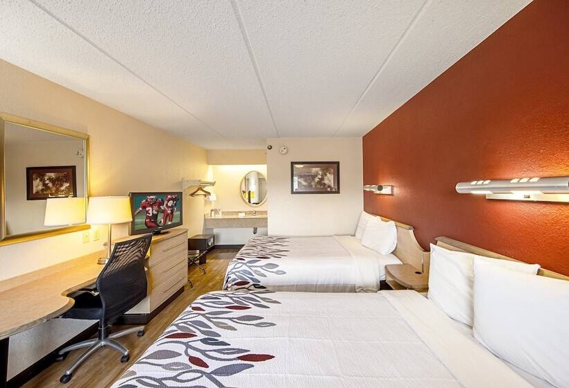 Номер Стандарт 2 Двуспальные Кровати, Red Roof Inn Pensacola  I10 At Davis Highway