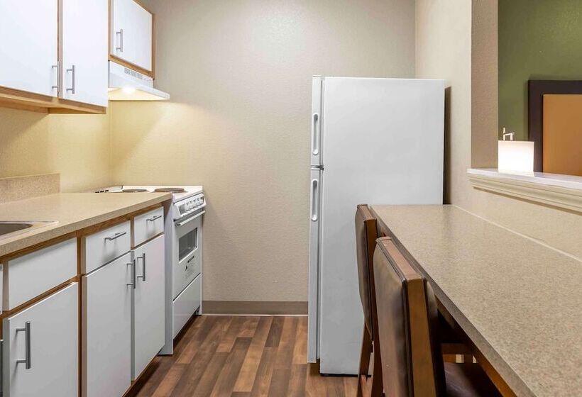 带双人床的标准工作室, Extended Stay America Suites  Fort Worth  Fossil Creek