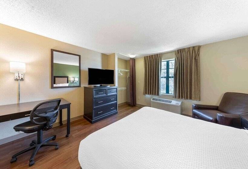 带双人床的标准工作室, Extended Stay America Suites  Fort Worth  Fossil Creek