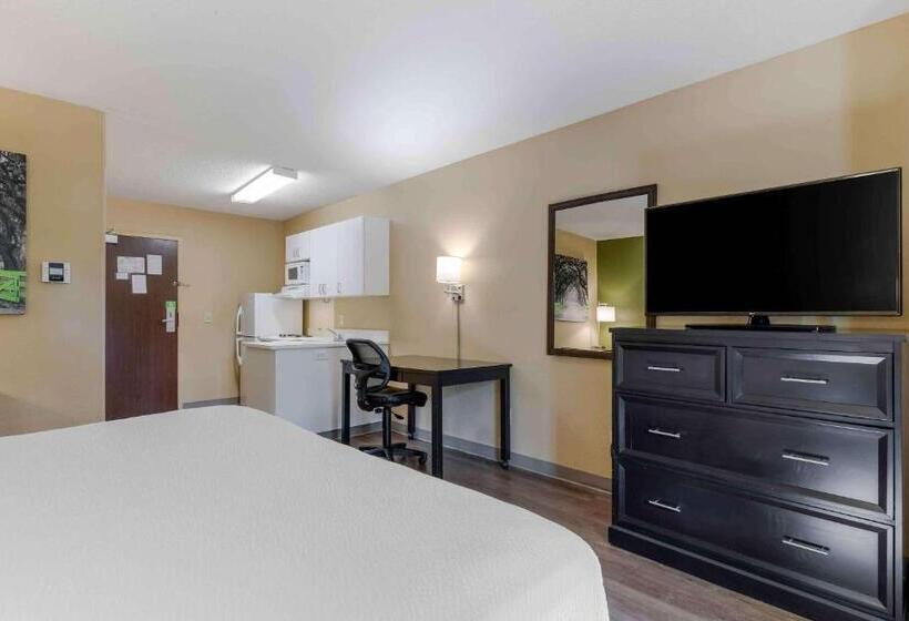 带双人床的标准工作室, Extended Stay America Suites  Fort Worth  Fossil Creek