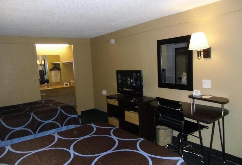 Номер Стандарт 2 Двуспальные Кровати, Super 8 By Wyndham Lantana West Palm Beach