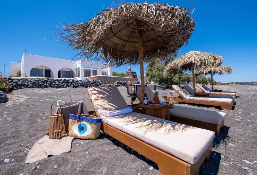 스탠다드 스튜디오 측면 바다 전망, Beach Houses Santorini