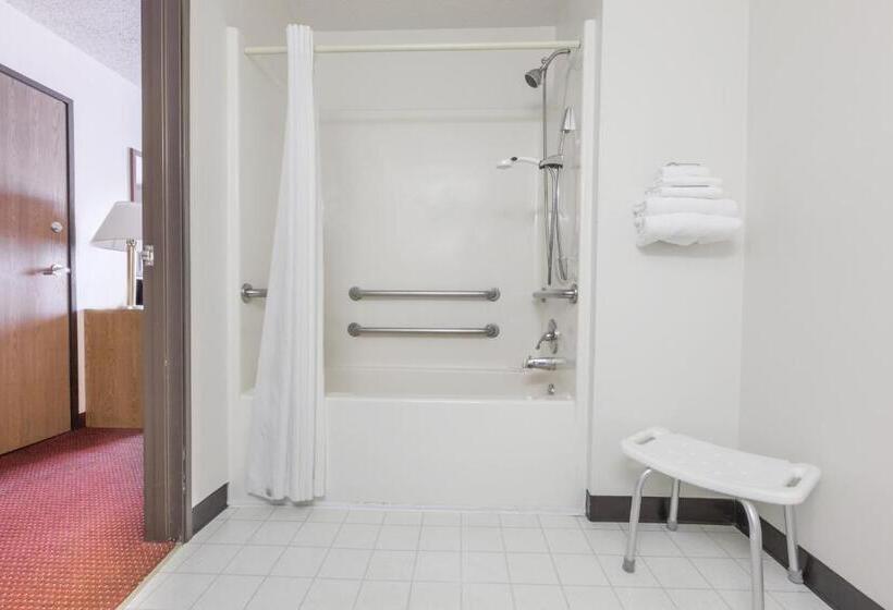 Chambre Standard Lit King Size Adaptée aux Personnes à Mobilité Réduite, Super 8 By Wyndham Grapevine/dfw Airport Northwest