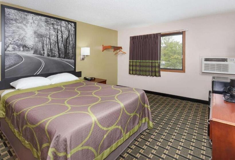 Quarto Estandar para Deficientes Físicos, Super 8 By Wyndham Michigan City